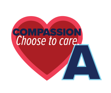 Compassion Into Action heart